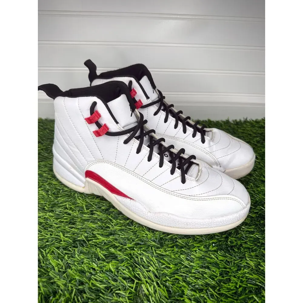 Nike Air Jordan 12 Retro Twist White Red Black Men’s Size 10 CT8013-106